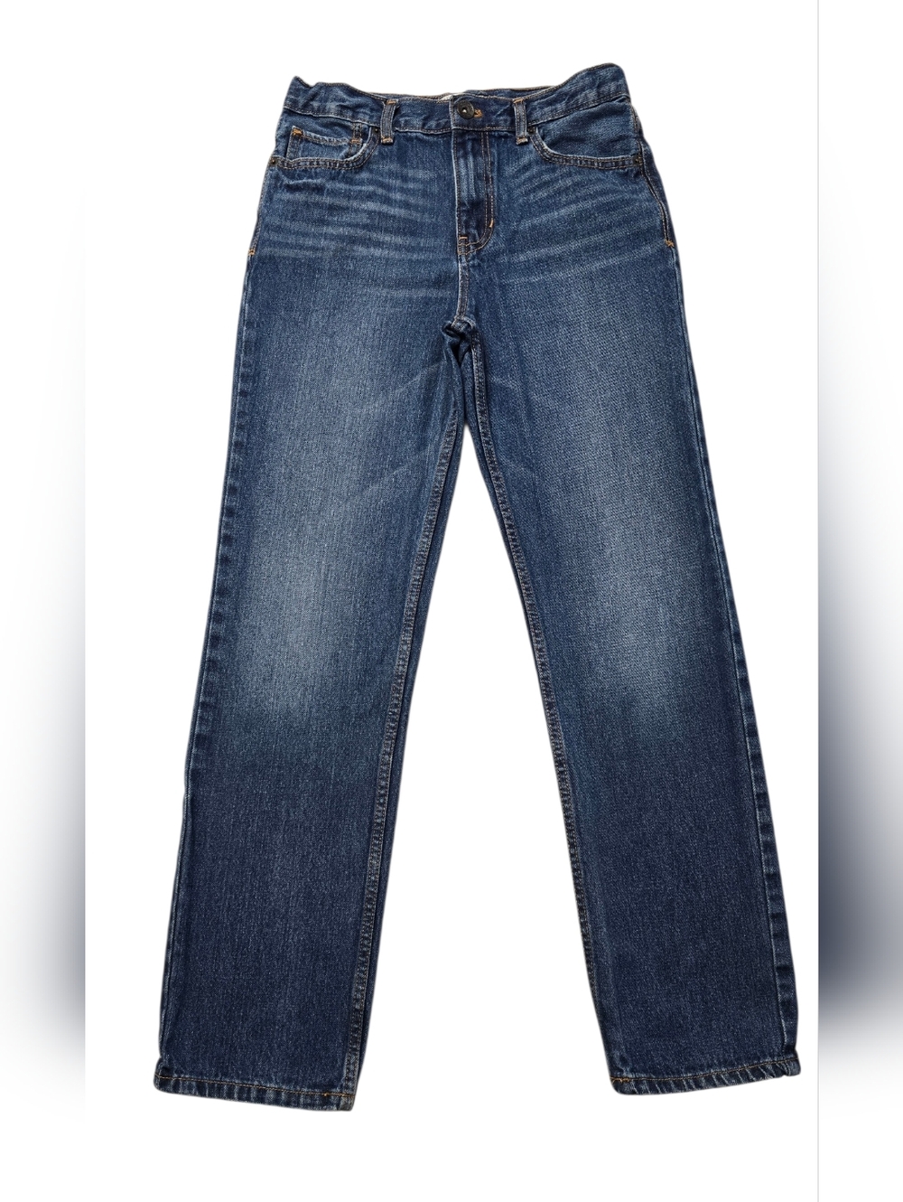 Cherokee Men's Straight-Leg Jeans in Dark Blue Wash